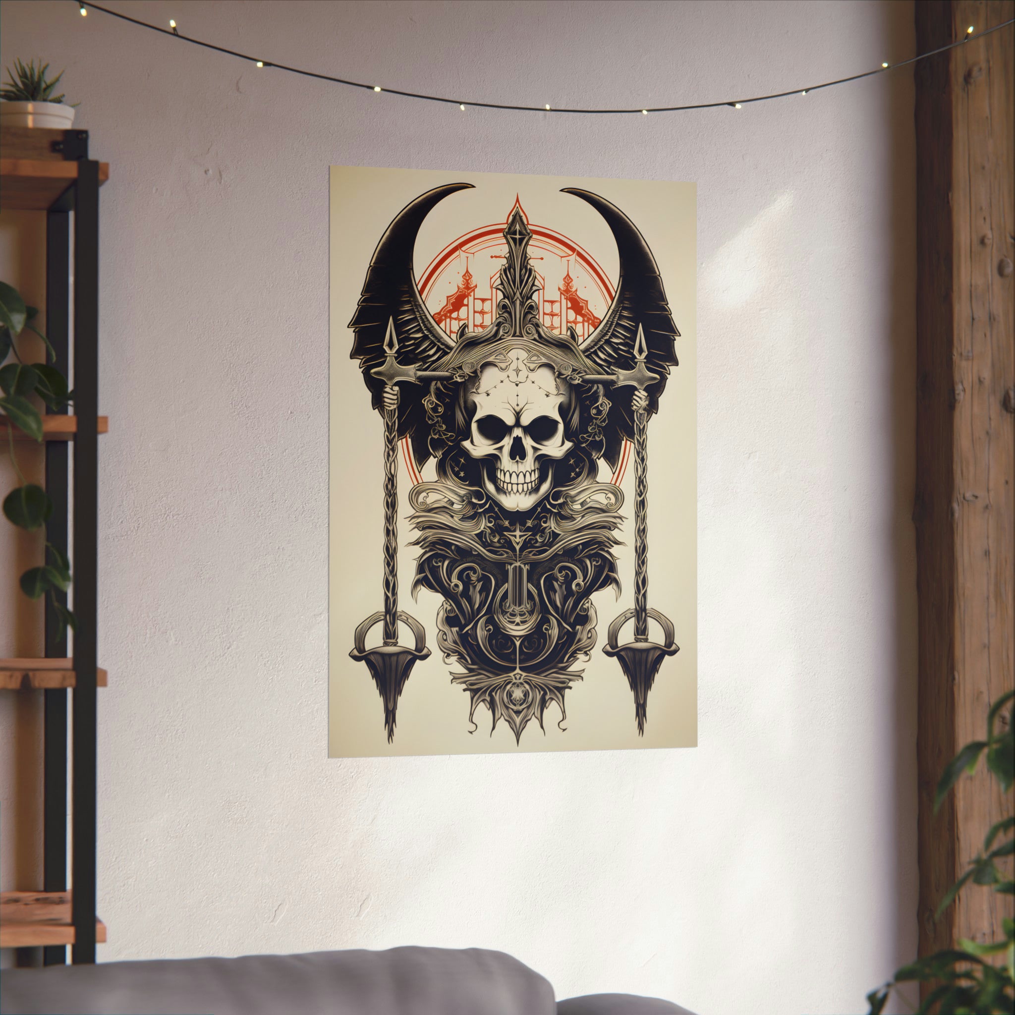 Muerte Pendulum Premium Matte Vertical Poster