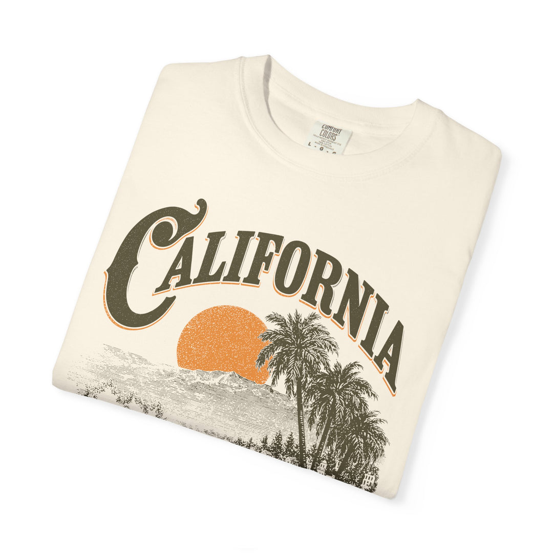 California Surf Vintage Mens WUNDERLAND Heritage Short Sleeve Tee