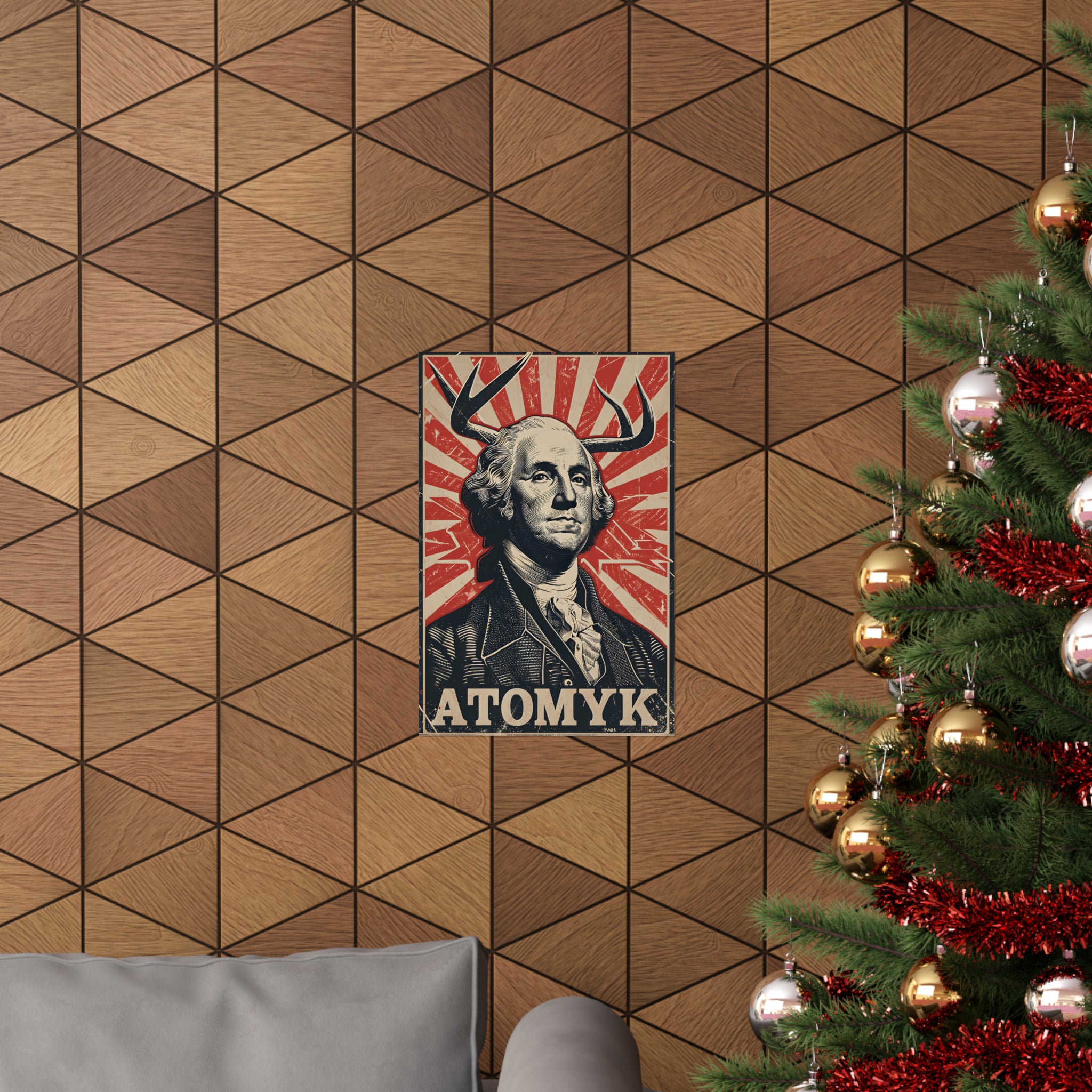 Viva La R'evolution Atomyk POP Premium Matte Vertical Poster
