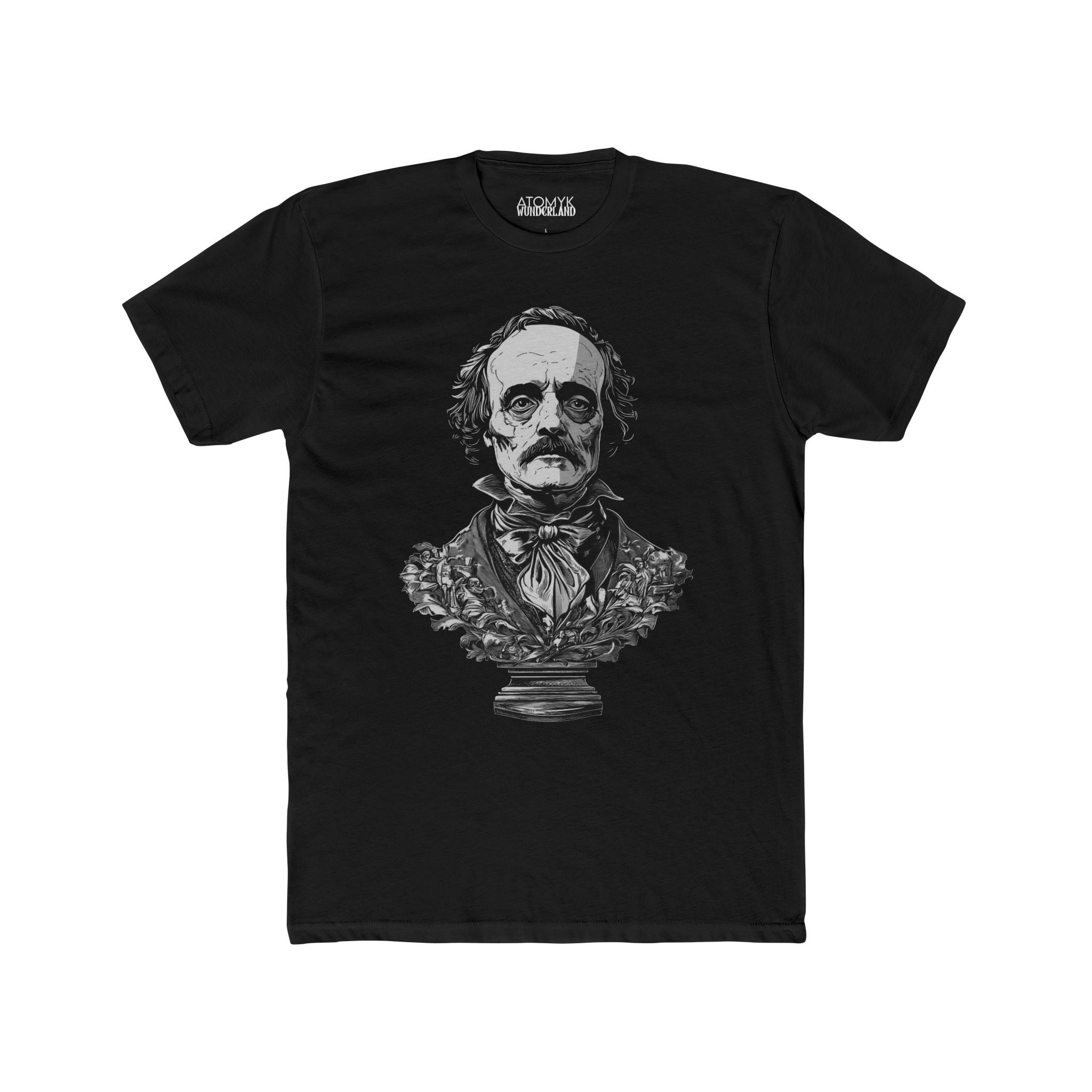 Edgar Allen Poe Mens Halloween Graphic Tee