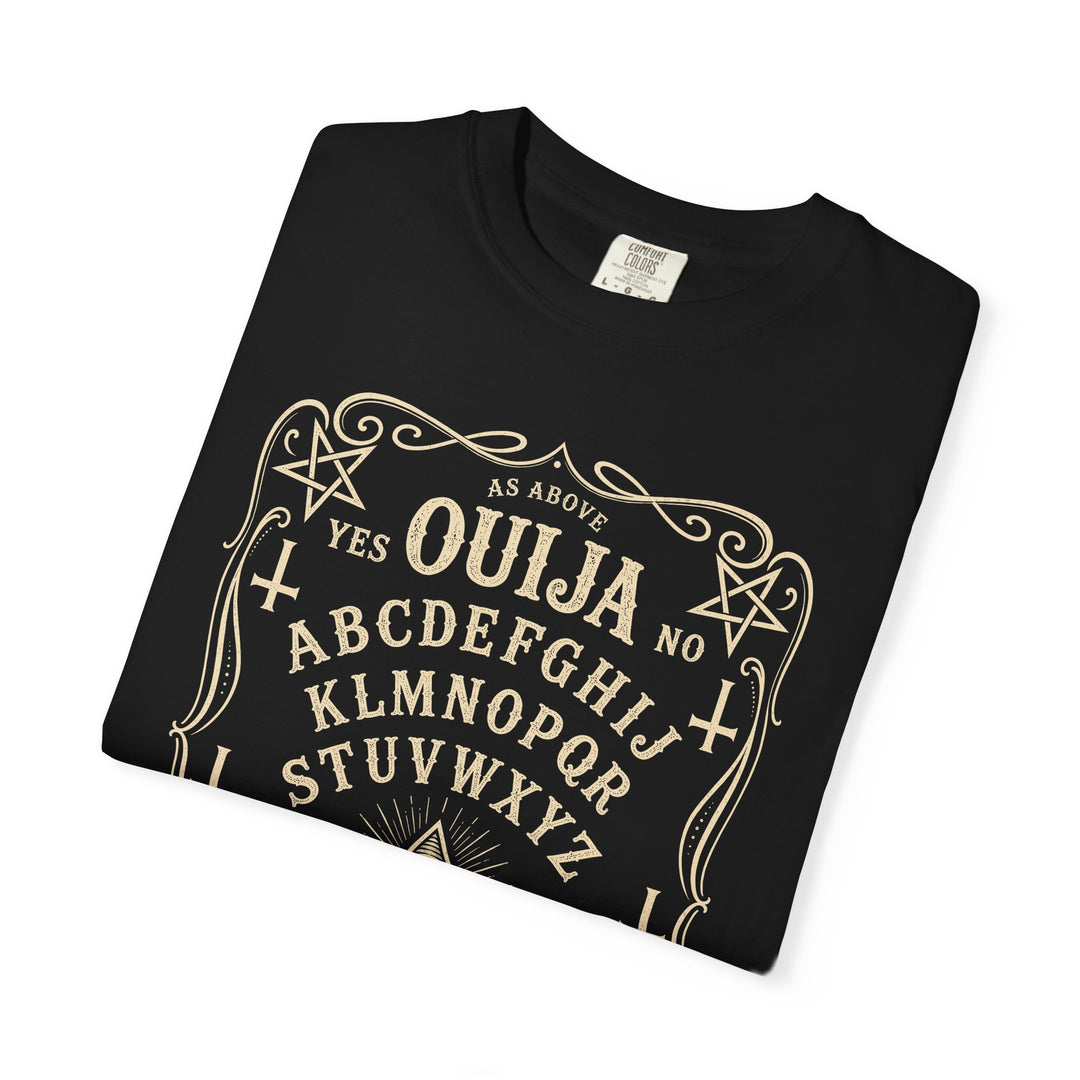 Ouija Occult Mens WUNDERLAND Halloween Booteek Short Sleeve Tee