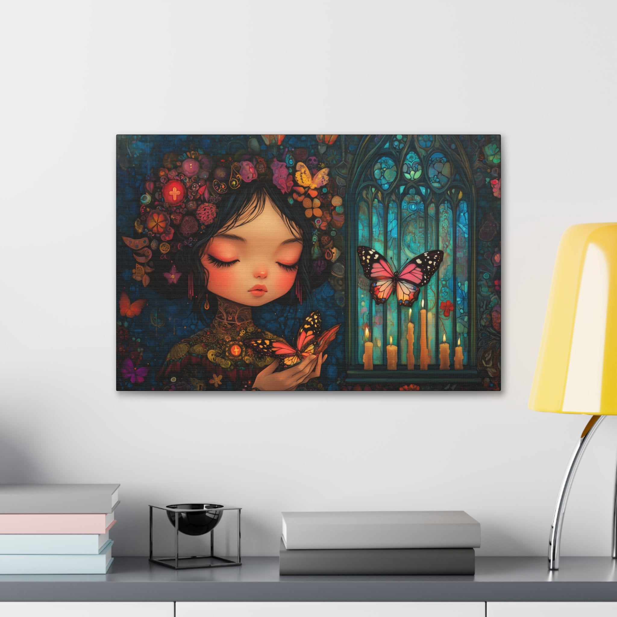 Fluttering Breath Canvas Print