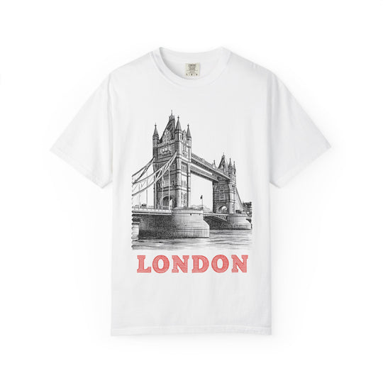LONDON TOWER BRIDGE VINTAGE Mens WUNDERLAND Heritage Short Sleeve Tee
