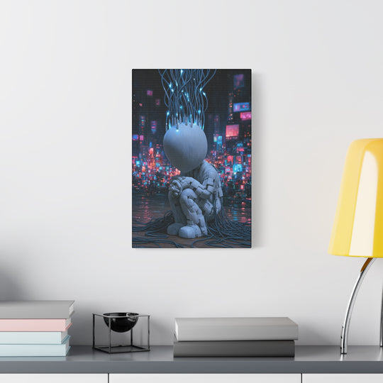 Disconnected Canvas Wall Art