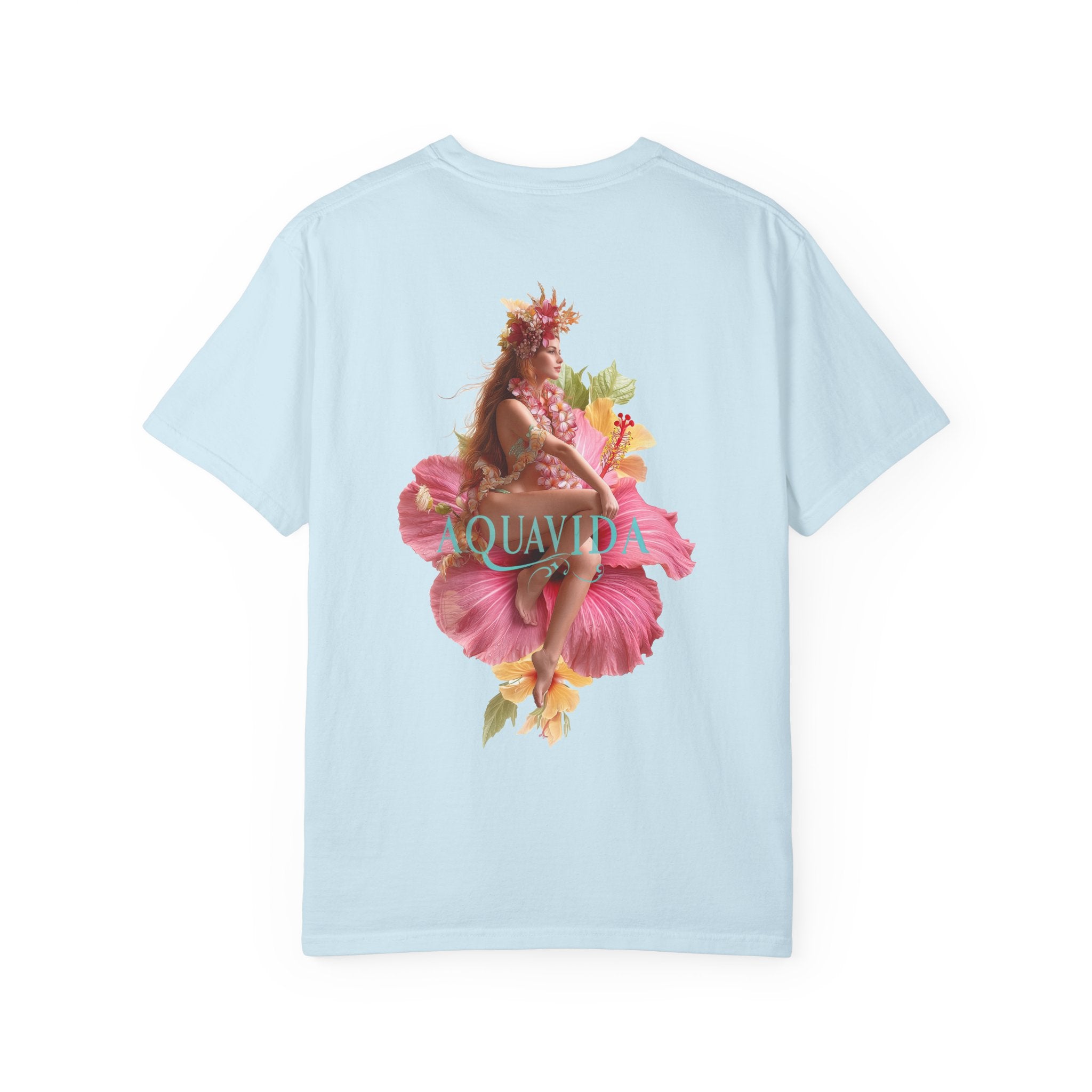 BEAUTY IN BLOOM Mens AQUA VIDA Short Sleeve Tee