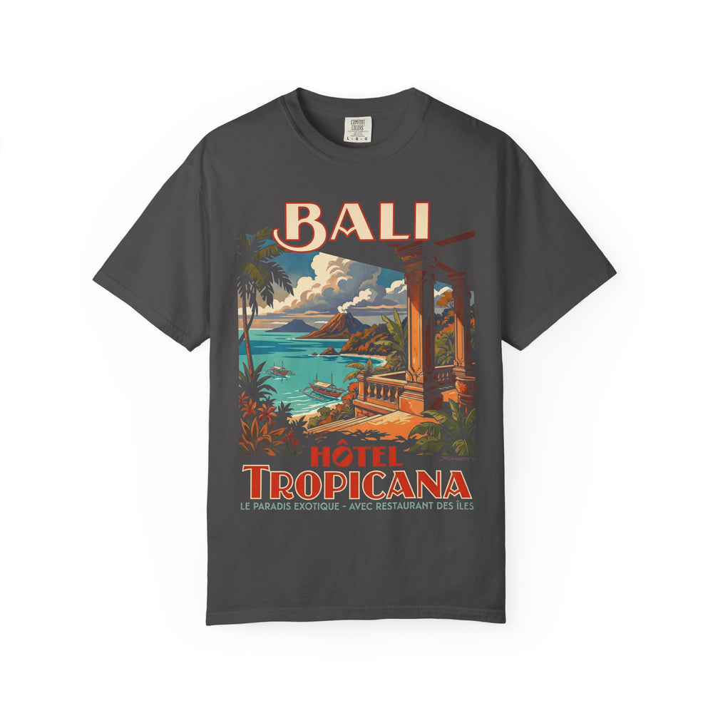 Vintage Bali Hotel Mens WUNDERLAND Heritage Short Sleeve Tee