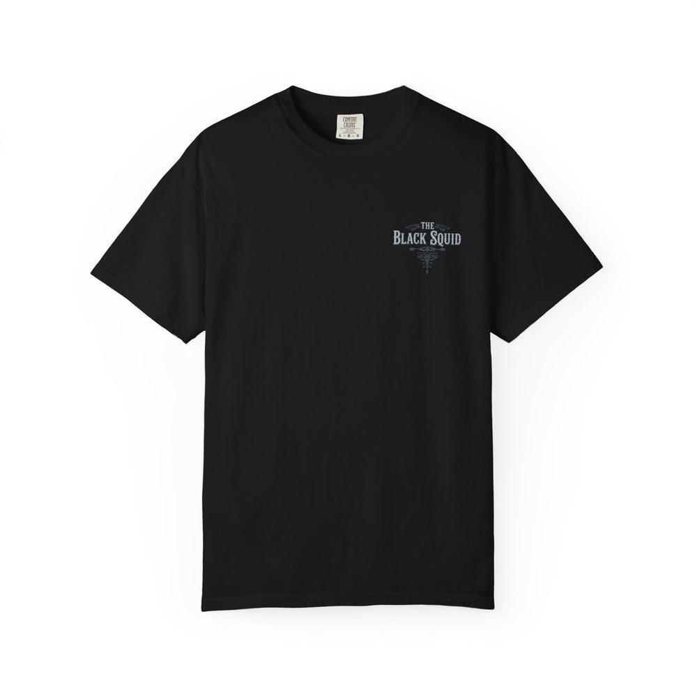 The Black Squid Mens AQUA VIDA Short Sleeve Tee
