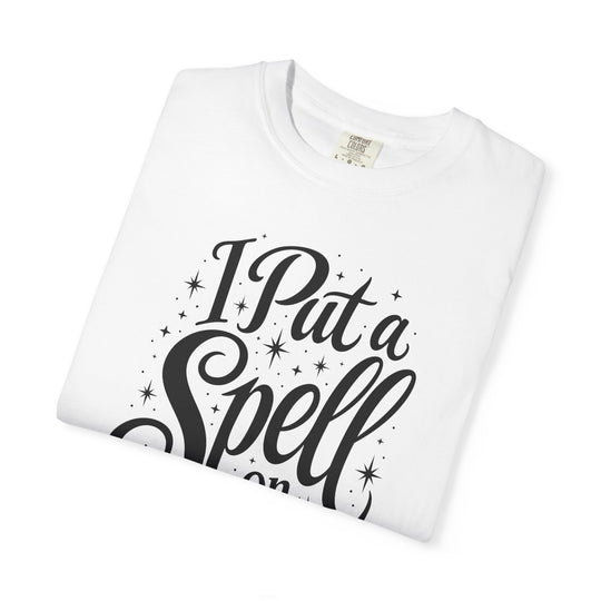 I Put A Spell On You Womens WUNDERLAND Halloween Booteek Short Sleeve Tee