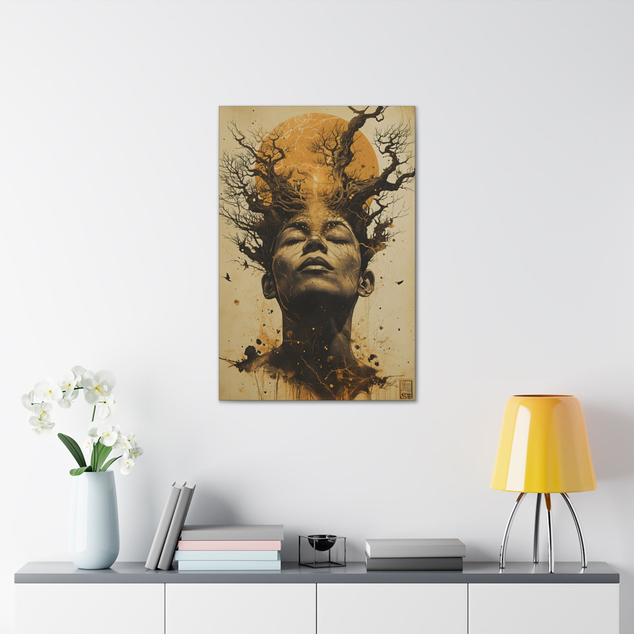 The Mind's Sky Canvas Print