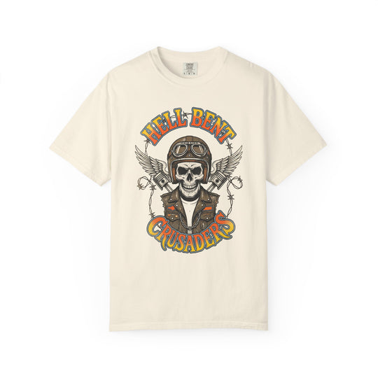Hell Bent Crusaders MC Mens WUNDERLAND Heritage Short Sleeve Tee