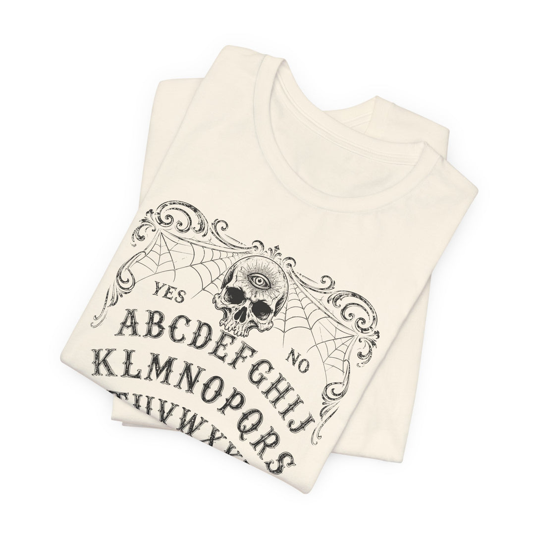 Ouija Board Skull Vintage Occult Men&