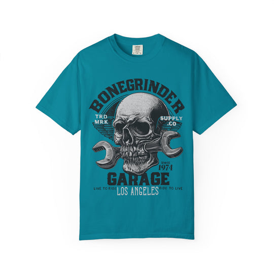 BONEGRINDER GARAGE Mens WUNDERLAND Short Sleeve Tee