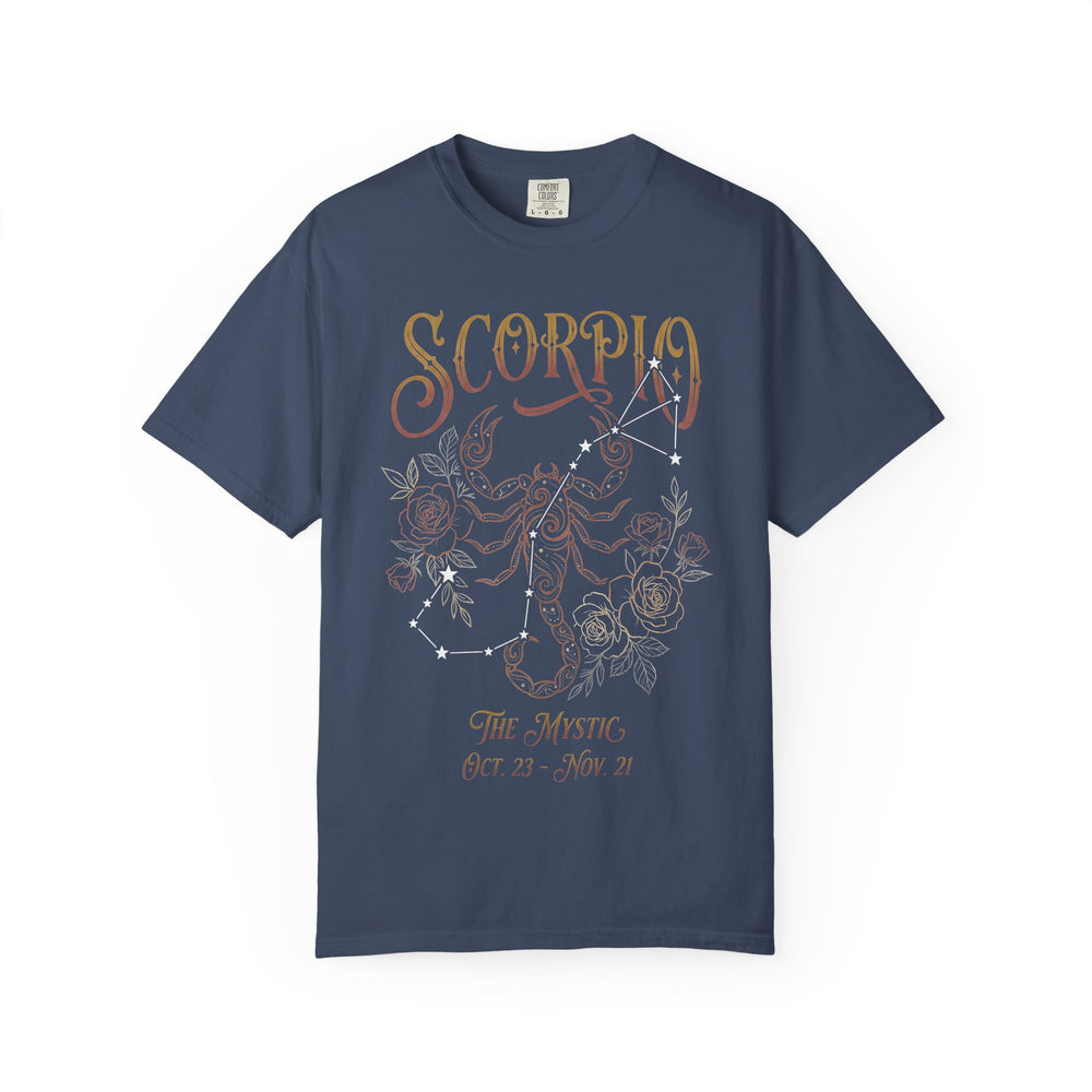 Scorpio Womens L'Atomique Relaxed Fit Comfort Colors Graphic Tee