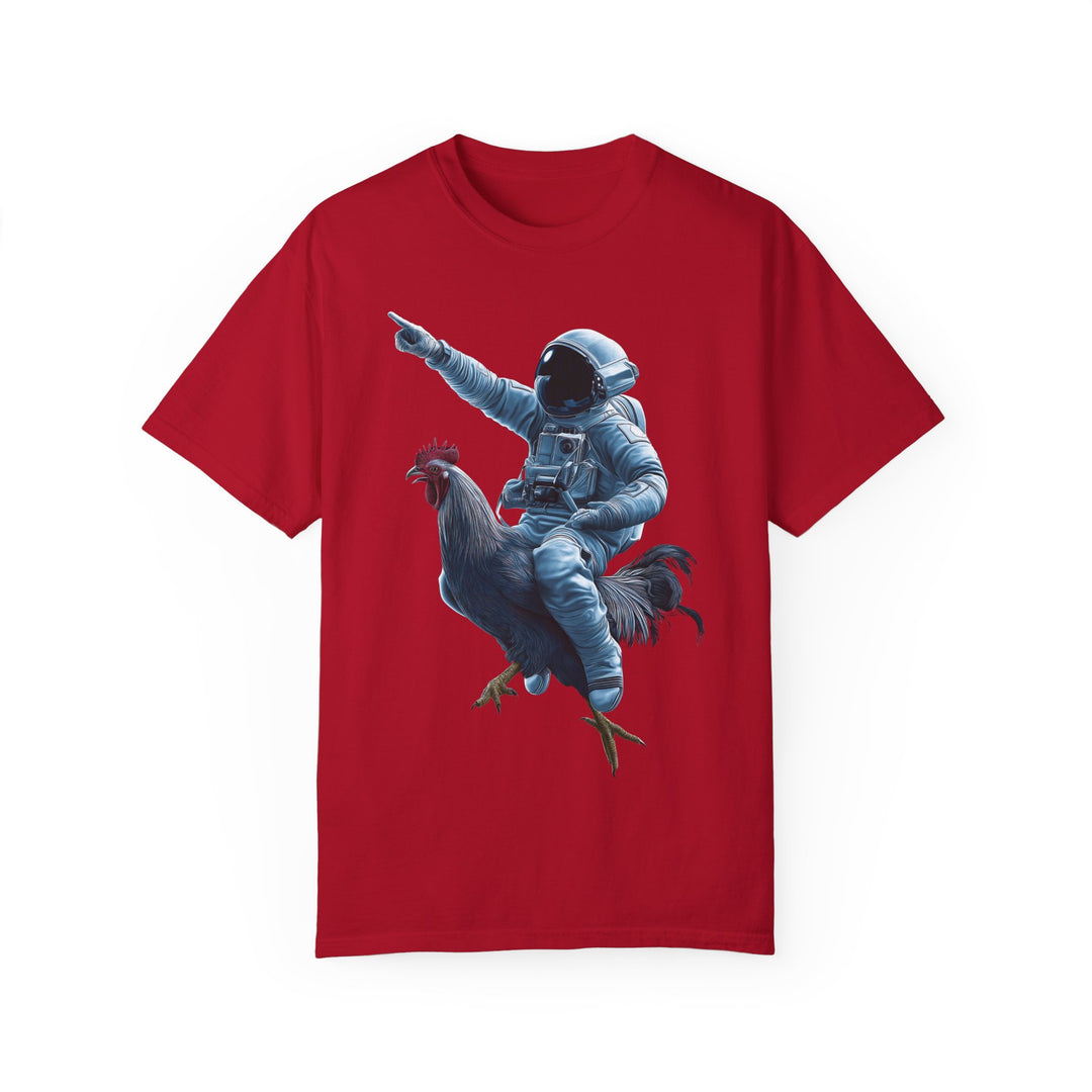 Chicken Run Astronaut Mens WUNDERLAND Short Sleeve Tee