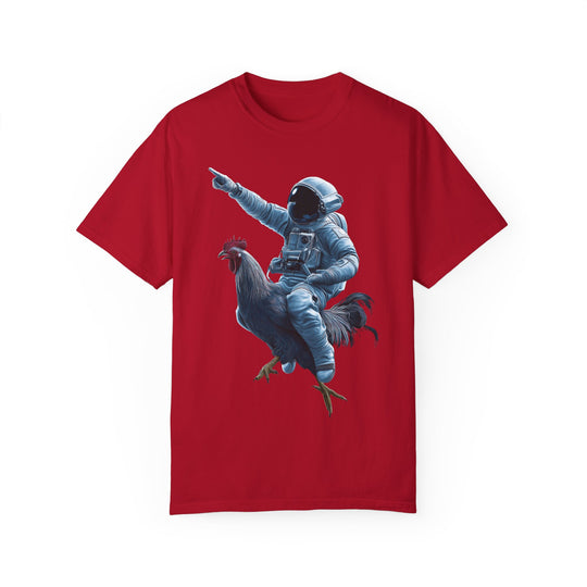 Chicken Run Astronaut Mens WUNDERLAND Short Sleeve Tee