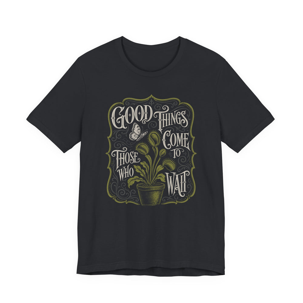 “Good Things Come to Those Who Wait” Vintage Movie Men's Halloween Classic Fit Tee