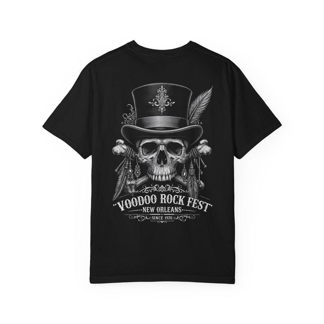 Voodoo Rock Fest New Orleans Mens WUNDERLAND Halloween Booteek Short Sleeve Tee