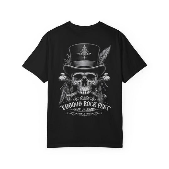 Voodoo Rock Fest New Orleans Mens WUNDERLAND Halloween Booteek Short Sleeve Tee