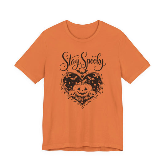 Stay Spooky Pumpkin Heart Women&