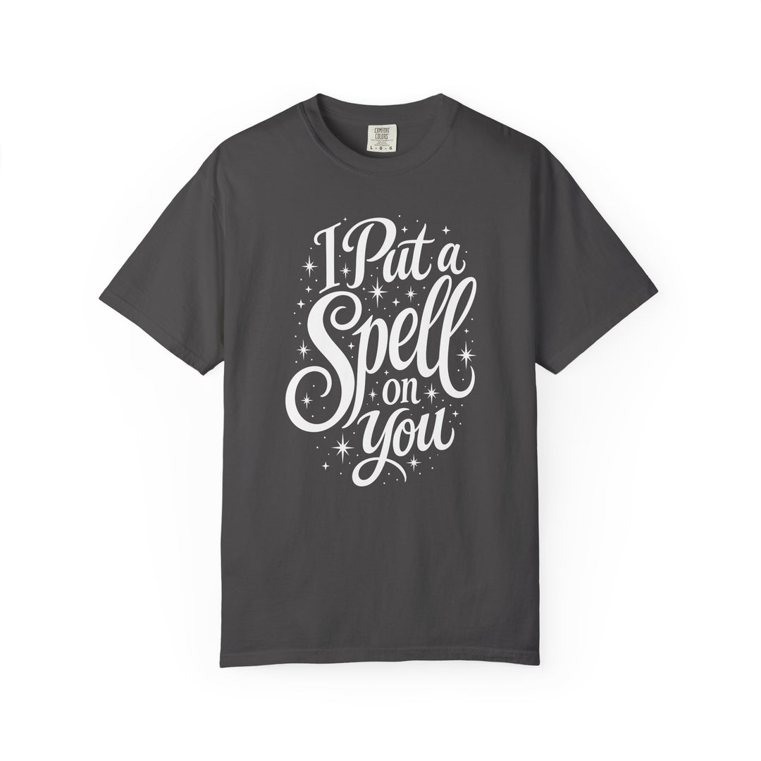 I Put A Spell On You Womens WUNDERLAND Halloween Booteek Short Sleeve Tee