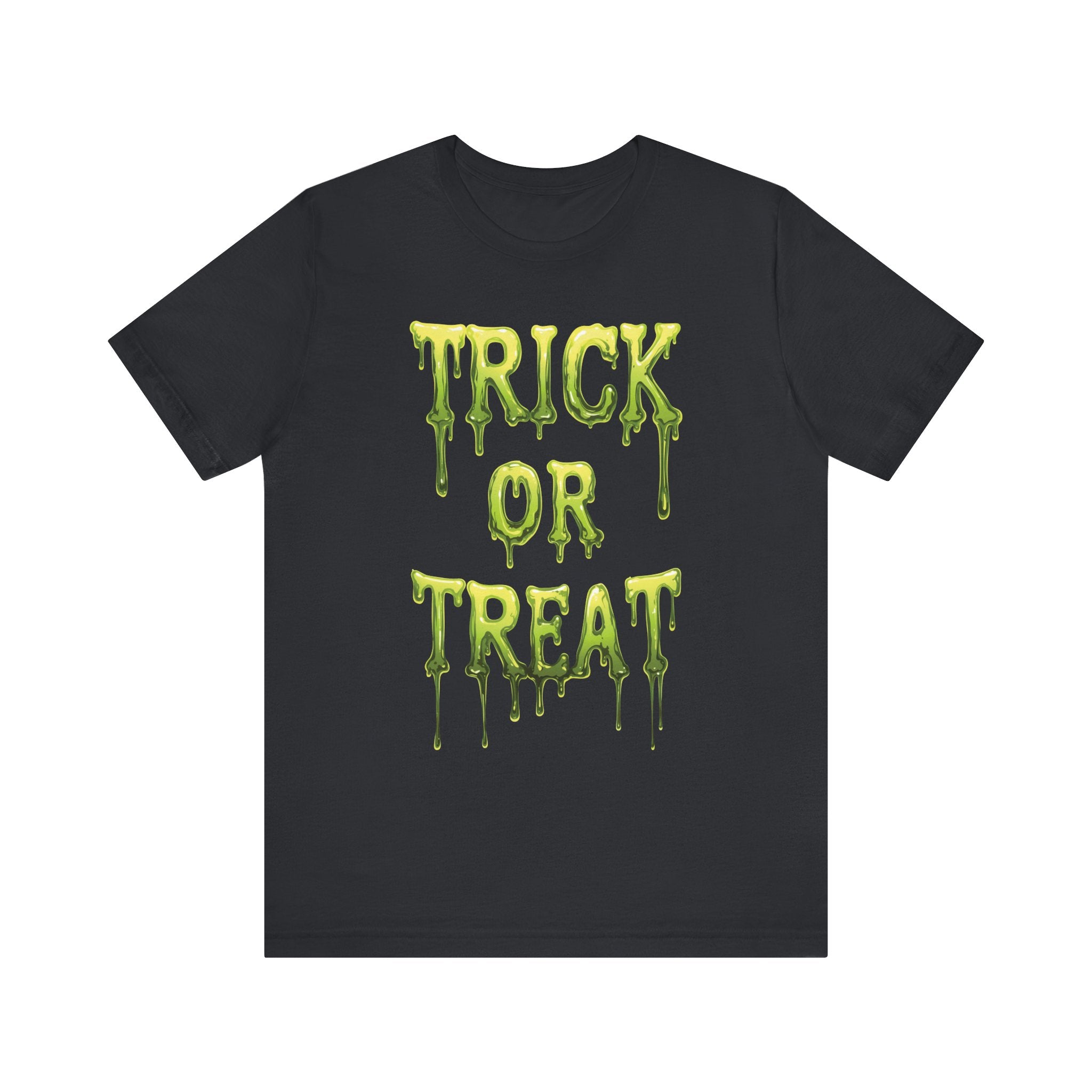 Trick Or Treat Dripping Mens Halloween Booteek Jersey Short Sleeve Tee