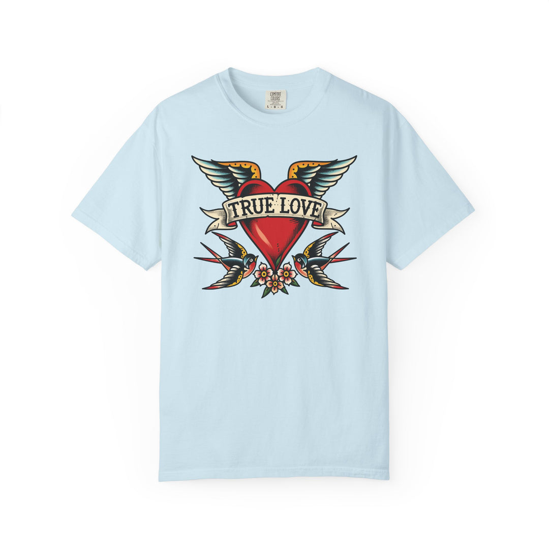 True Love Heart Tattoo Womens L&