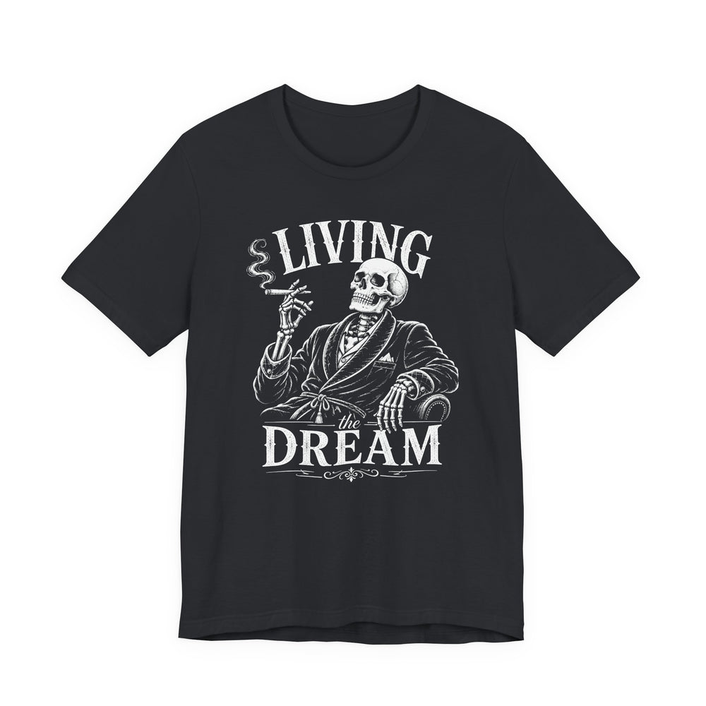 Living The Dream Lounge Men's Halloween Classic Fit Tee