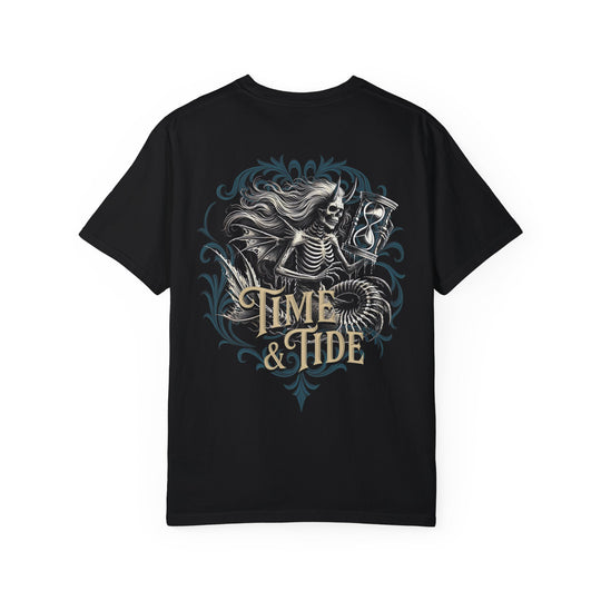 TIME & TIDE Mermaid Hourglass Mens AQUA VIDA Short Sleeve Tee