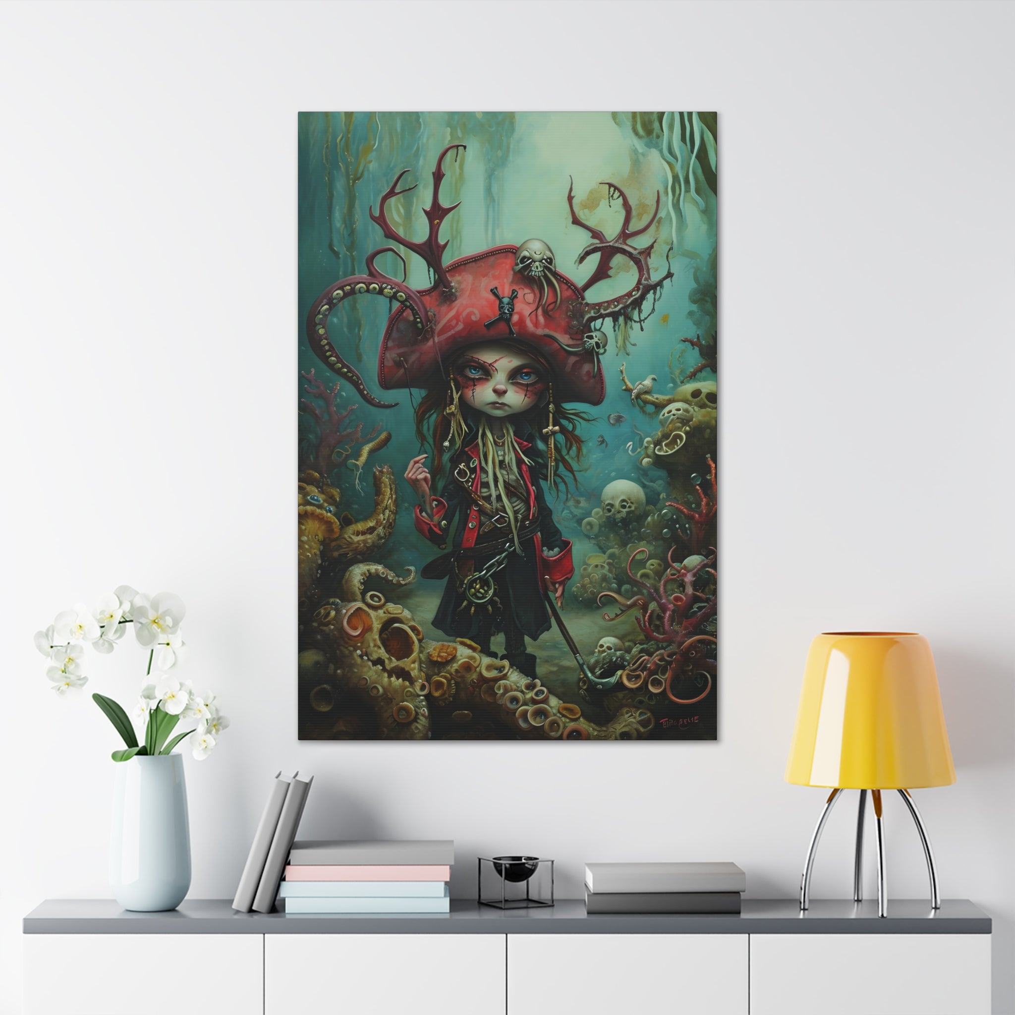 Jack in the Locker Canvas Print