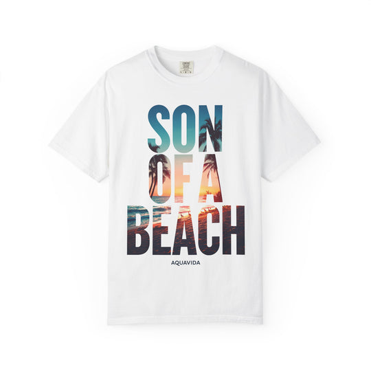 Son Of A Beach Mens AQUA VIDA Short Sleeve Tee