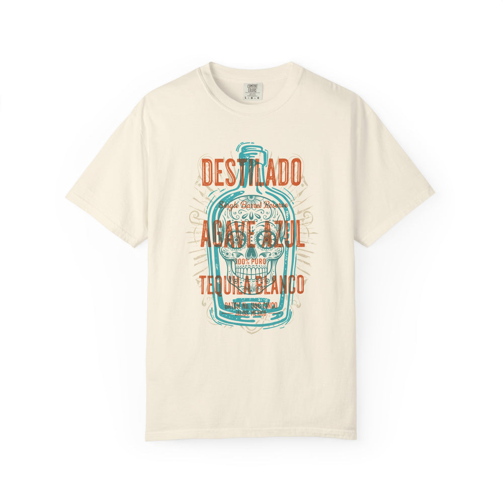 Tequila "Destilado Agave Azul" Vintage Mexican Spirit Mens WUNDERLAND Vibes Short Sleeve Tee
