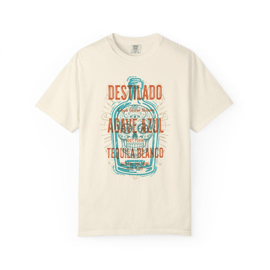 Tequila "Destilado Agave Azul" Vintage Mexican Spirit Mens WUNDERLAND Vibes Short Sleeve Tee