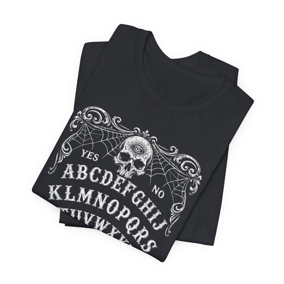 Ouija Board Skull Vintage Occult Men&