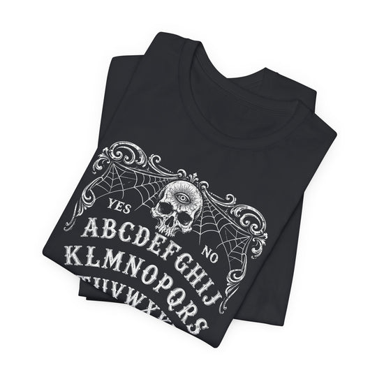 Ouija Board Skull Vintage Occult Men&