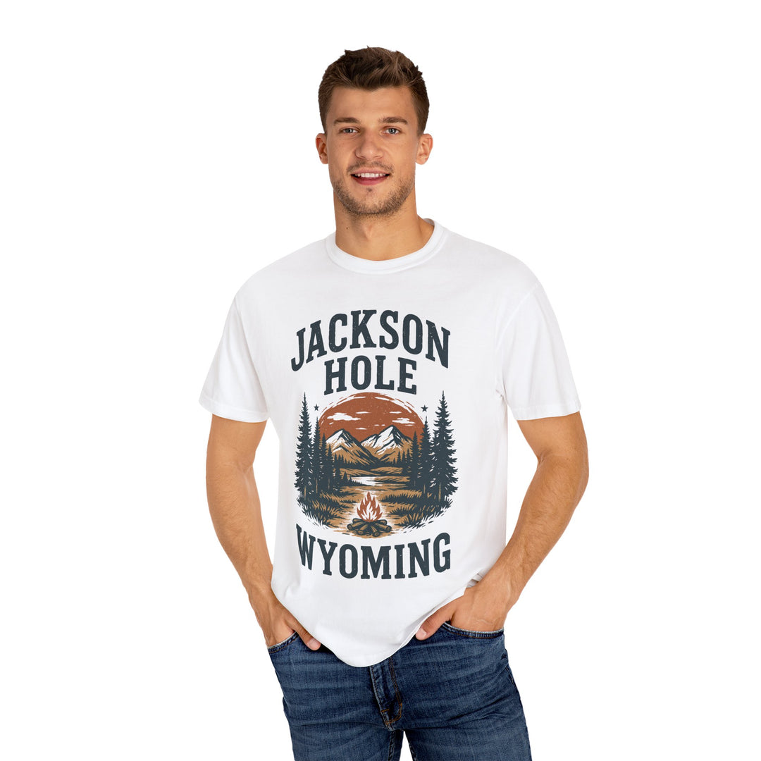 JACKSON HOLE CAMP vintage Mens WUNDERLAND Heritage Short Sleeve Tee