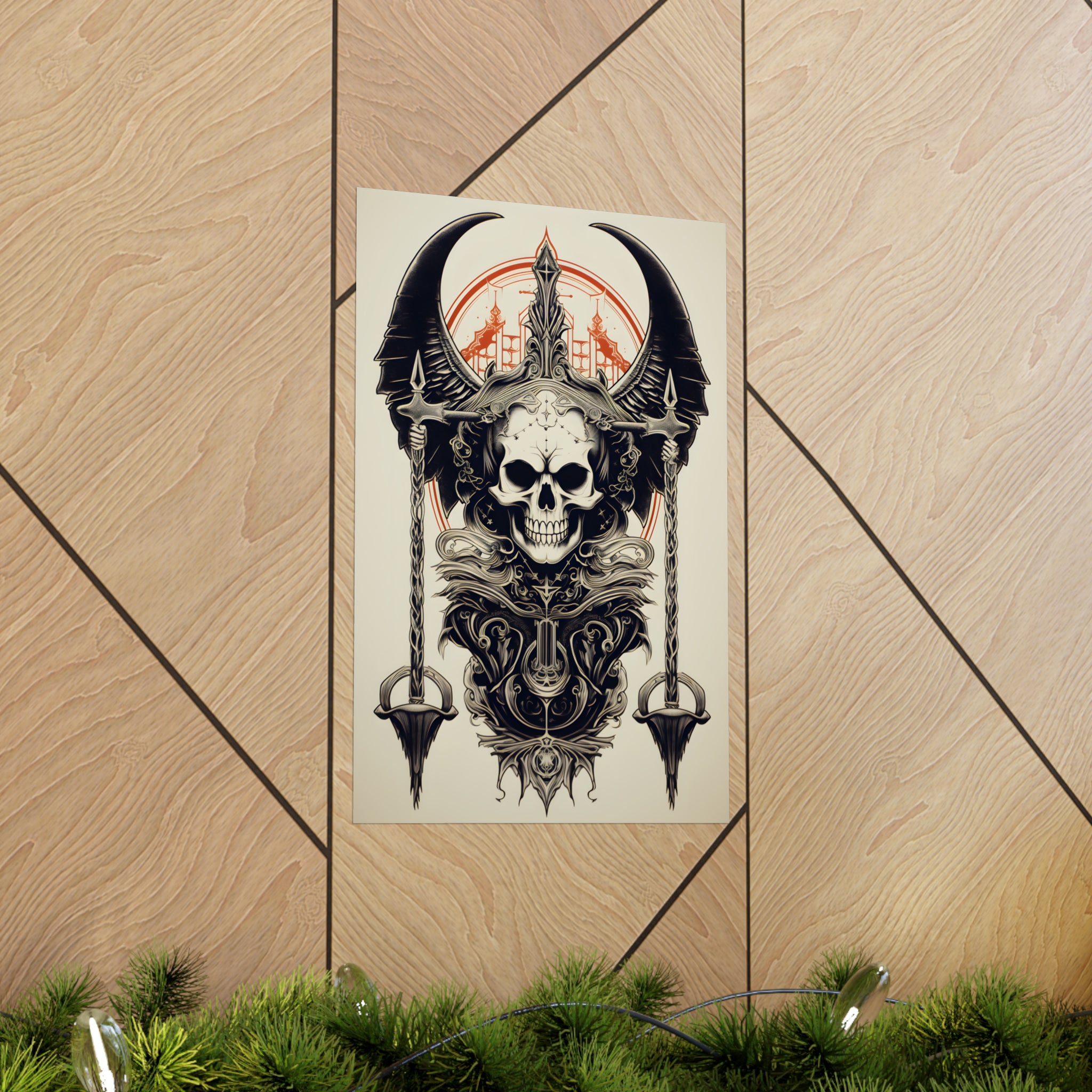 Muerte Pendulum Premium Matte Vertical Poster