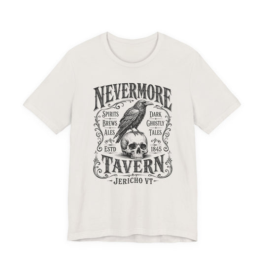 Nevermore Tavern Raven &amp; Skull Gothic Pub Men&
