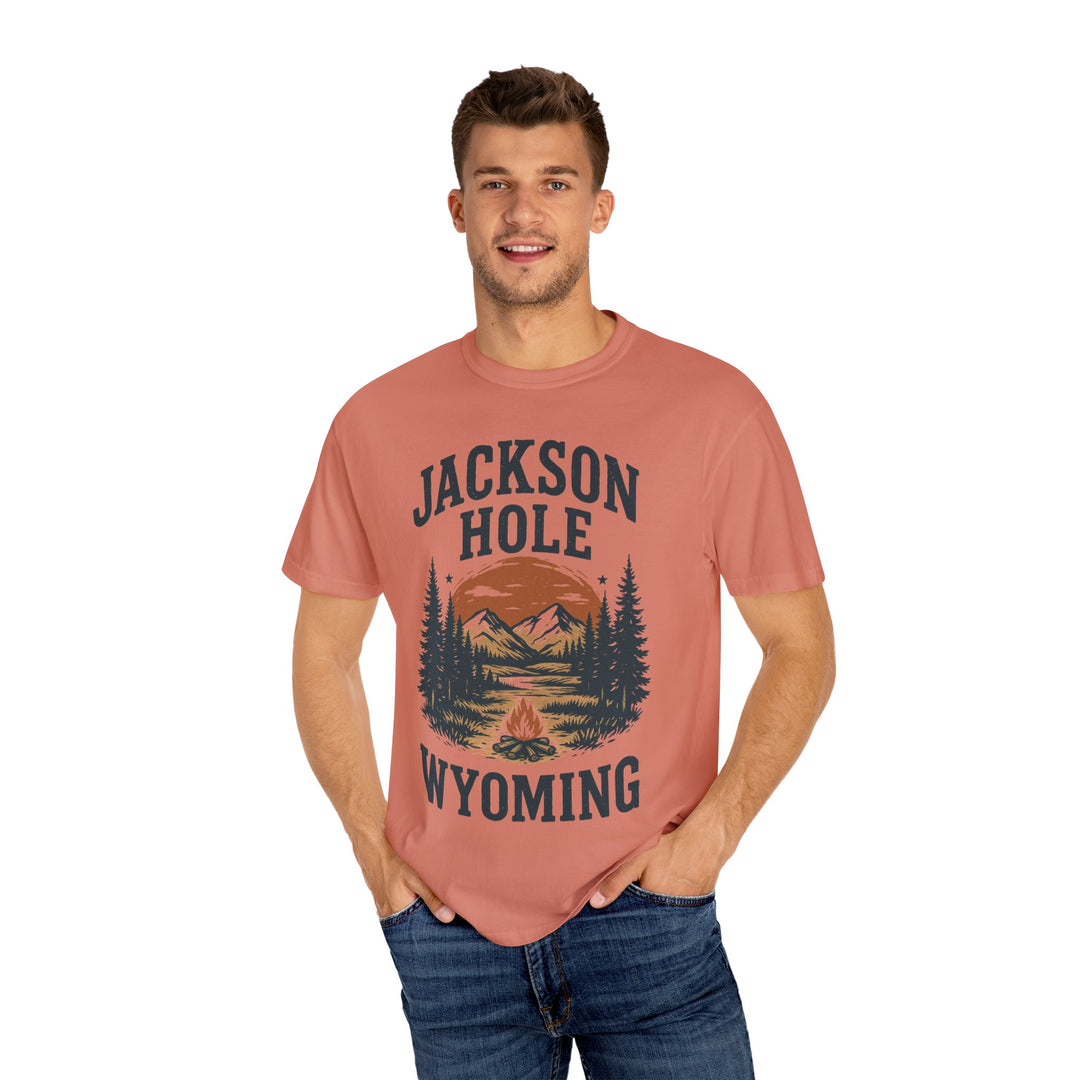 JACKSON HOLE CAMP vintage Mens WUNDERLAND Heritage Short Sleeve Tee