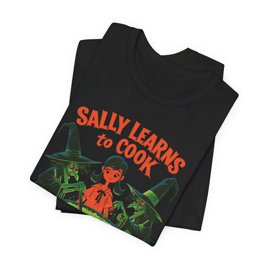 Sally Learns To Cook Witches Retro Horror Women&