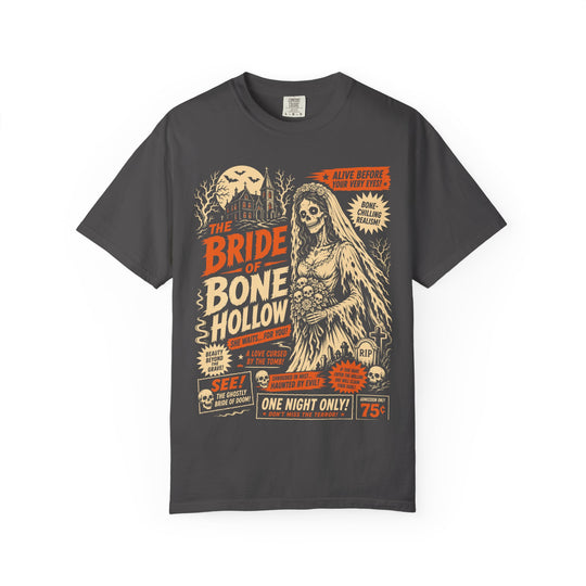 Bride of Bone Hollow Retro Horror Poster Mens WUNDERLAND Halloween Booteek Short Sleeve Tee
