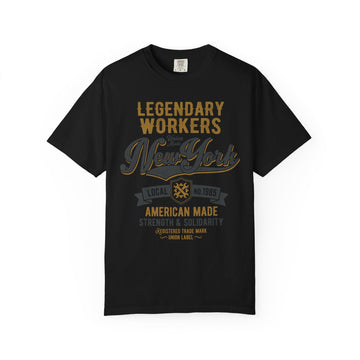 Legendary Workers New York Vintage Mens WUNDERLAND Heritage Short Sleeve Tee