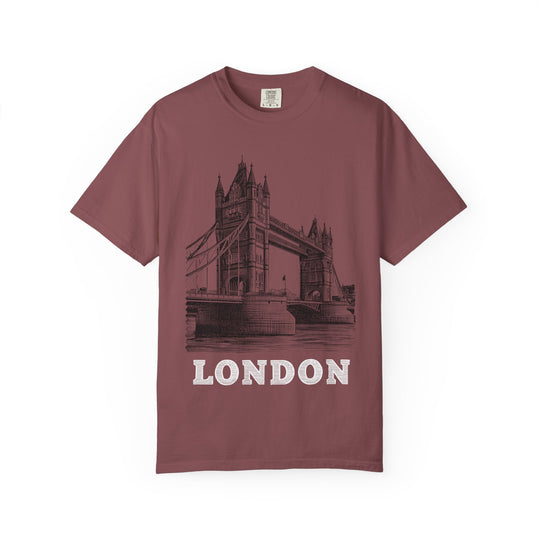 LONDON TOWER BRIDGE VINTAGE Mens WUNDERLAND Heritage Short Sleeve Tee