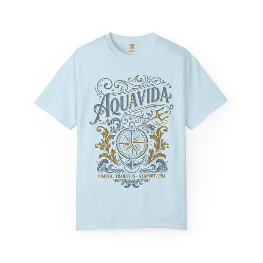 Coastal Tradition Mens AQUA VIDA Short Sleeve Tee