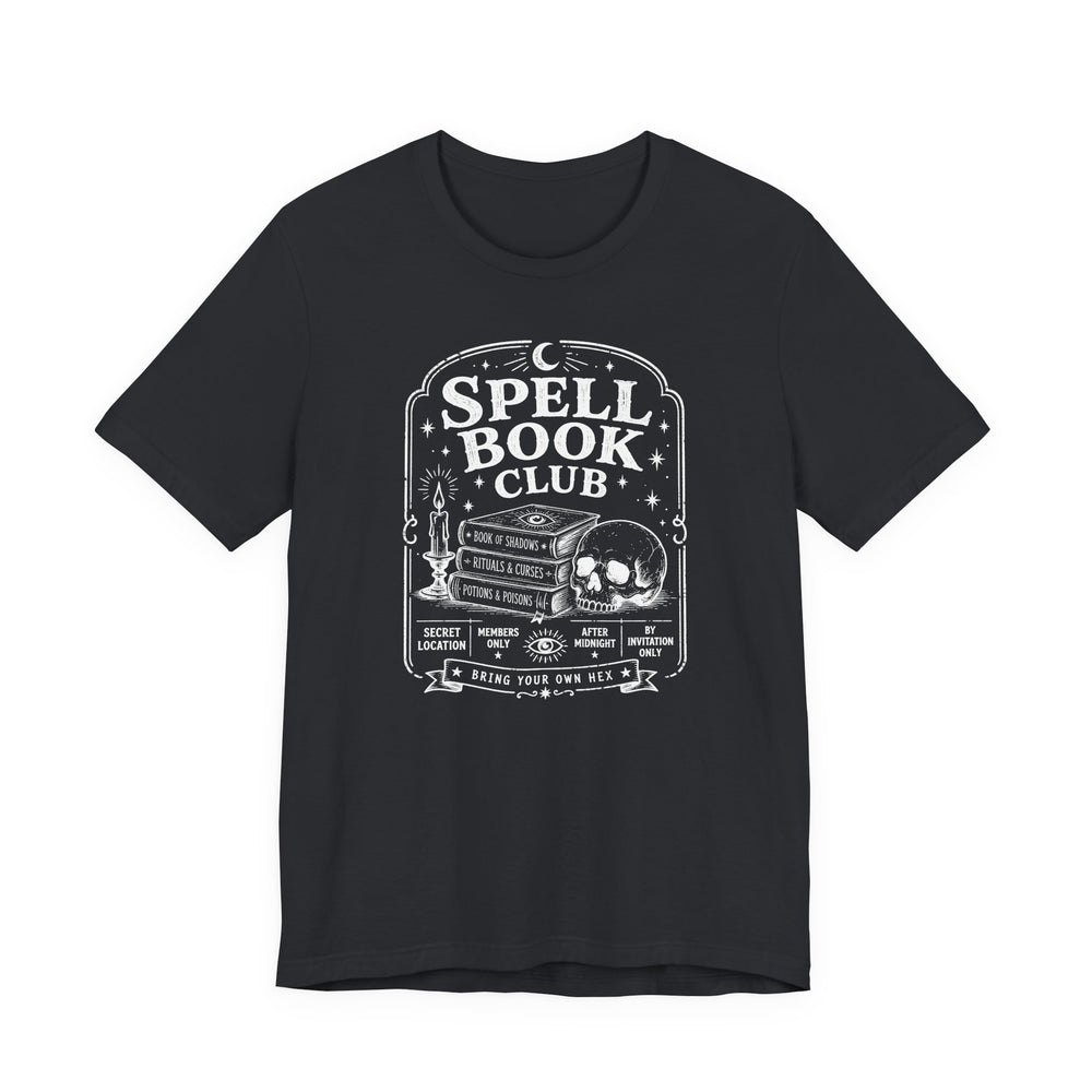 Spell Book Club Vintage Witchcraft Women's Halloween Classic Fit Tee