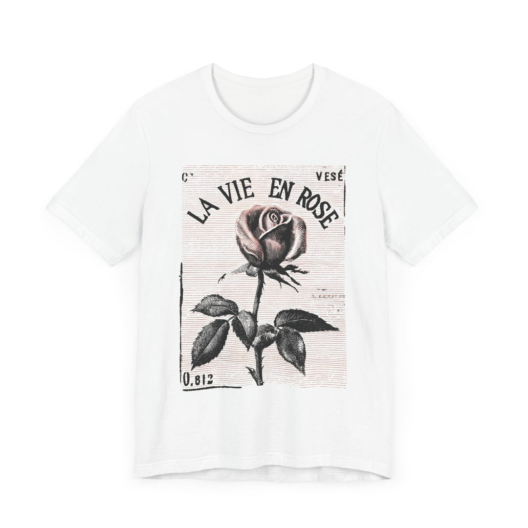 La Vie En Rose Vintage Womens L'Atomique Graphic Tee