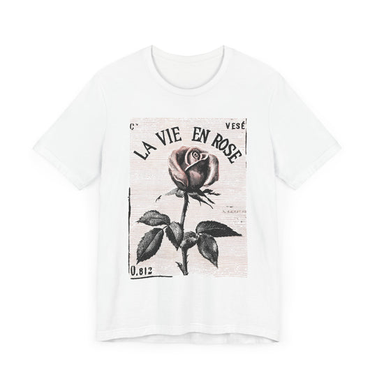 La Vie En Rose Vintage Womens L'Atomique Graphic Tee
