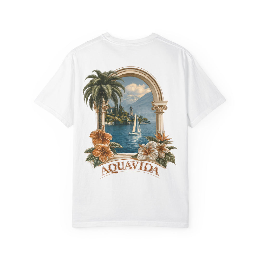Portal To Paradise Mens AQUA VIDA Short Sleeve Tee
