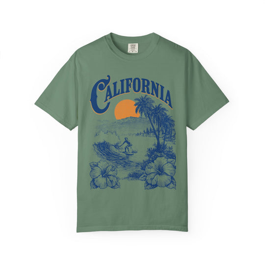 California Surf Vintage Mens WUNDERLAND Heritage Short Sleeve Tee