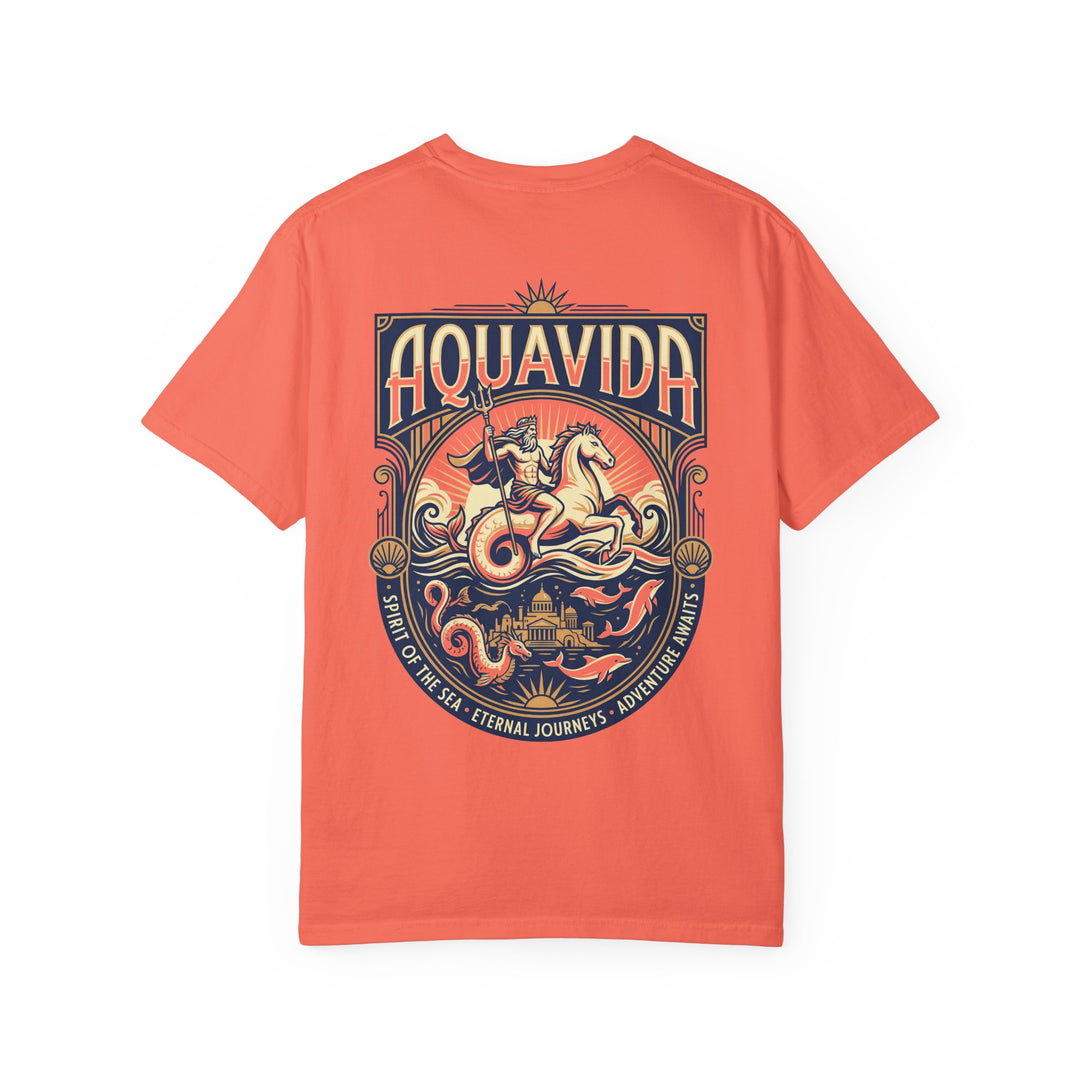 Eternal Journeys Mens AQUA VIDA Short Sleeve Tee