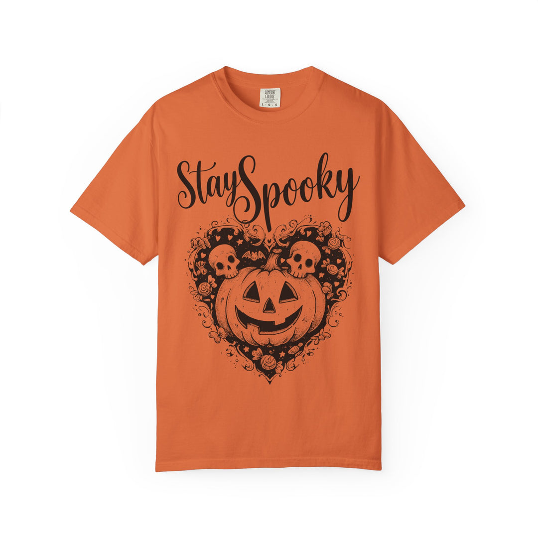 Stay Spooky Womens WUNDERLAND Backyard Dept Halloween Booteek Short Sleeve Tee